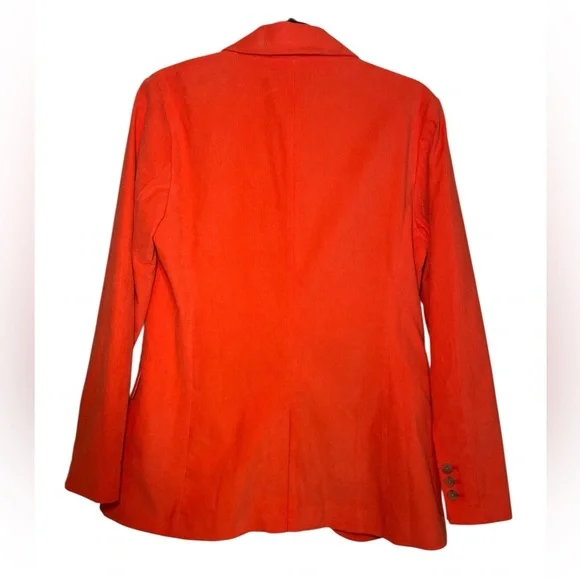 Outerknown Henry Corduroy Orange Blazer sz 4 - Picture 2 of 10